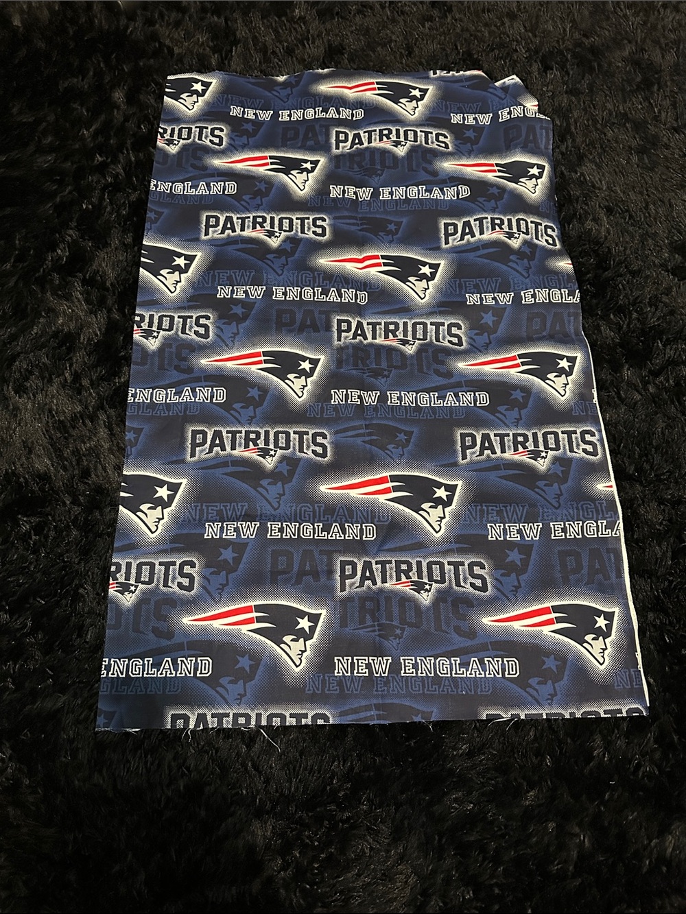 NFL New England Patriots Blue White Red 1 yard Fabric/sewing